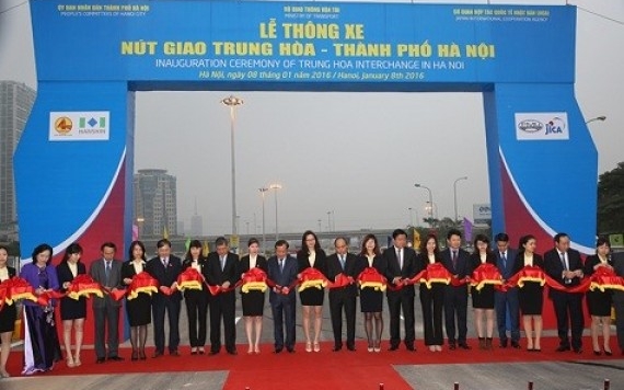 Lễ thông xe nút giao thông Trung Hoà - thành phố Hà Nội - Vinh Hung JSC