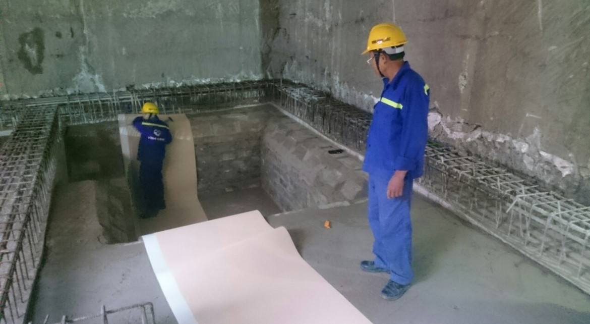 Dự án thi công chống thấm tầng hầm Nhà ở chung cư, DVTM - VĨNH HƯNG JSC