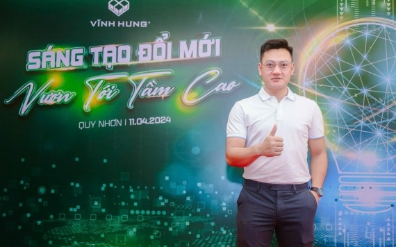Nguyễn Hữu Đỉnh – Chỉ huy trưởng trẻ tuổi của Khối TC - Vinh Hung JSC