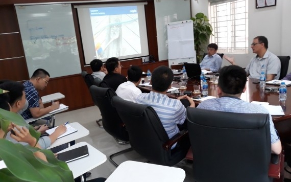 Nhà cung cấp Mageba trực tiếp đào tạo và hướng dẫn CBNV - Vinh Hung JSC