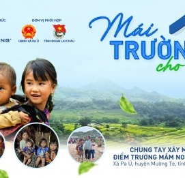 PHÁT ĐỘNG CHƯƠNG TRÌNH THIỆN NGUYỆN MÁI TRƯỜNG CHO EM - VĨNH HƯNG JSC
