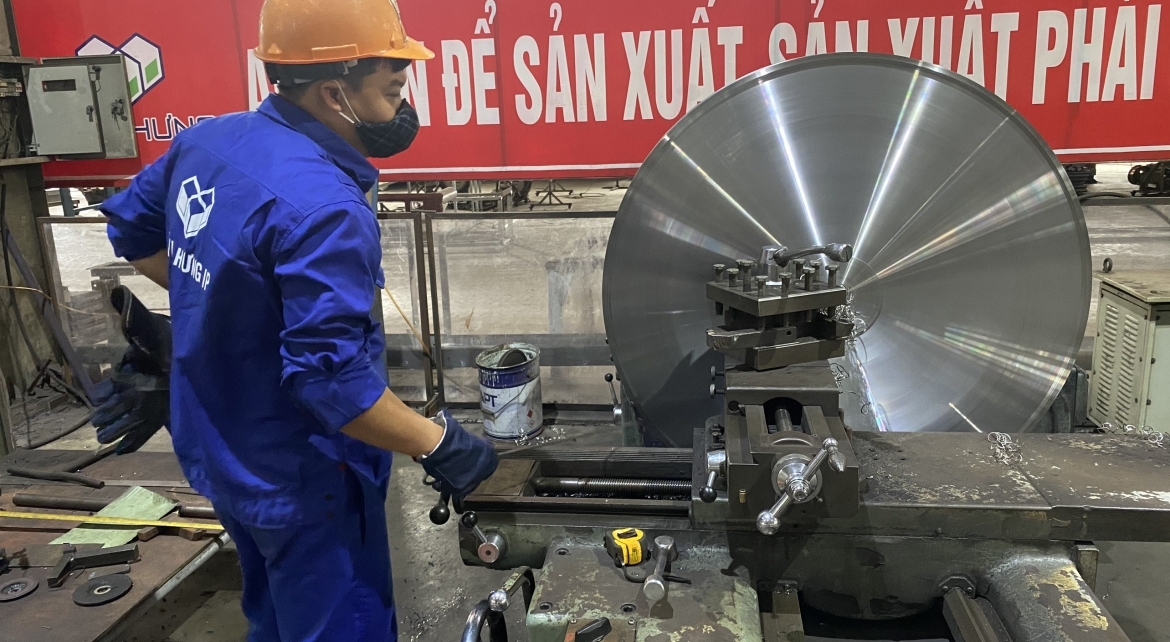 Vĩnh Hưng sản xuất Gối chậu tải trọng 20,000kN - VĨNH HƯNG JSC