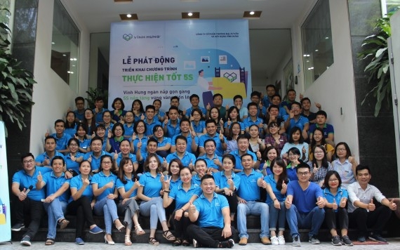 Vĩnh Hưng phát động Chương trình thực hiện tốt 5S - VĨNH HƯNG JSC