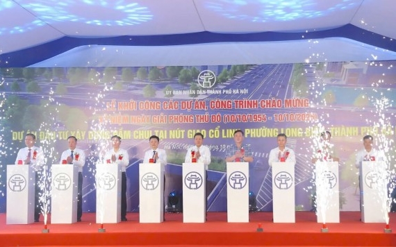 Khởi công Dự án xây dựng hầm chui tại nút giao Cổ Linh - Vinh Hung JSC