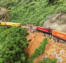 Rockfall mitigation for the North-South Railway - Vinh Hung JSC