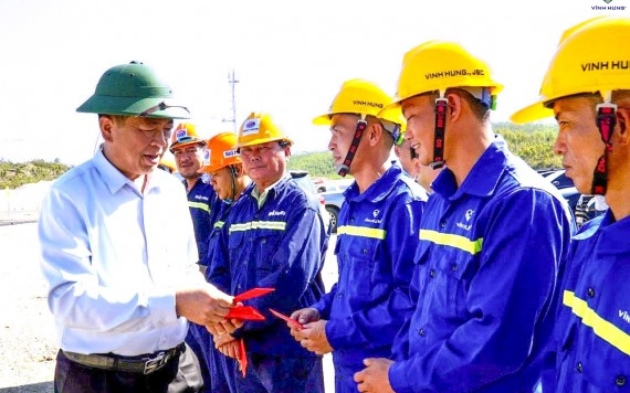 Thủ tướng kiểm tra cao tốc Quy Nhơn - Chí Thạnh - VĨNH HƯNG JSC