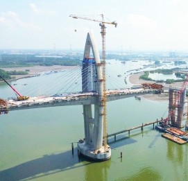 TĂNG TỐC THI CÔNG CẦU PHƯỚC AN - Vinh Hung JSC