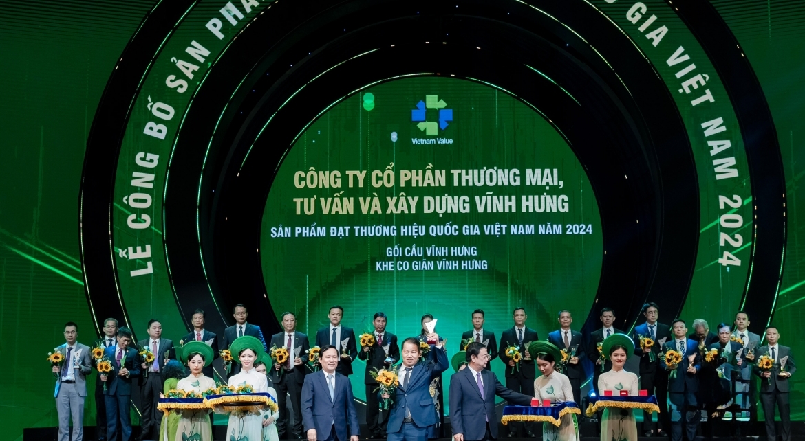 Vĩnh Hưng - Doanh nghiệp đầu tiên đạt Vietnam Value - VĨNH HƯNG JSC