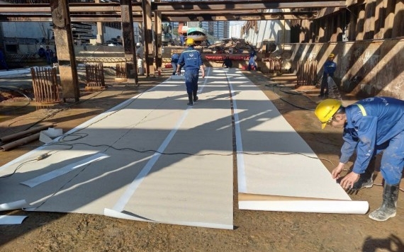 Accelerate the construction of waterproofing system - Vinh Hung JSC