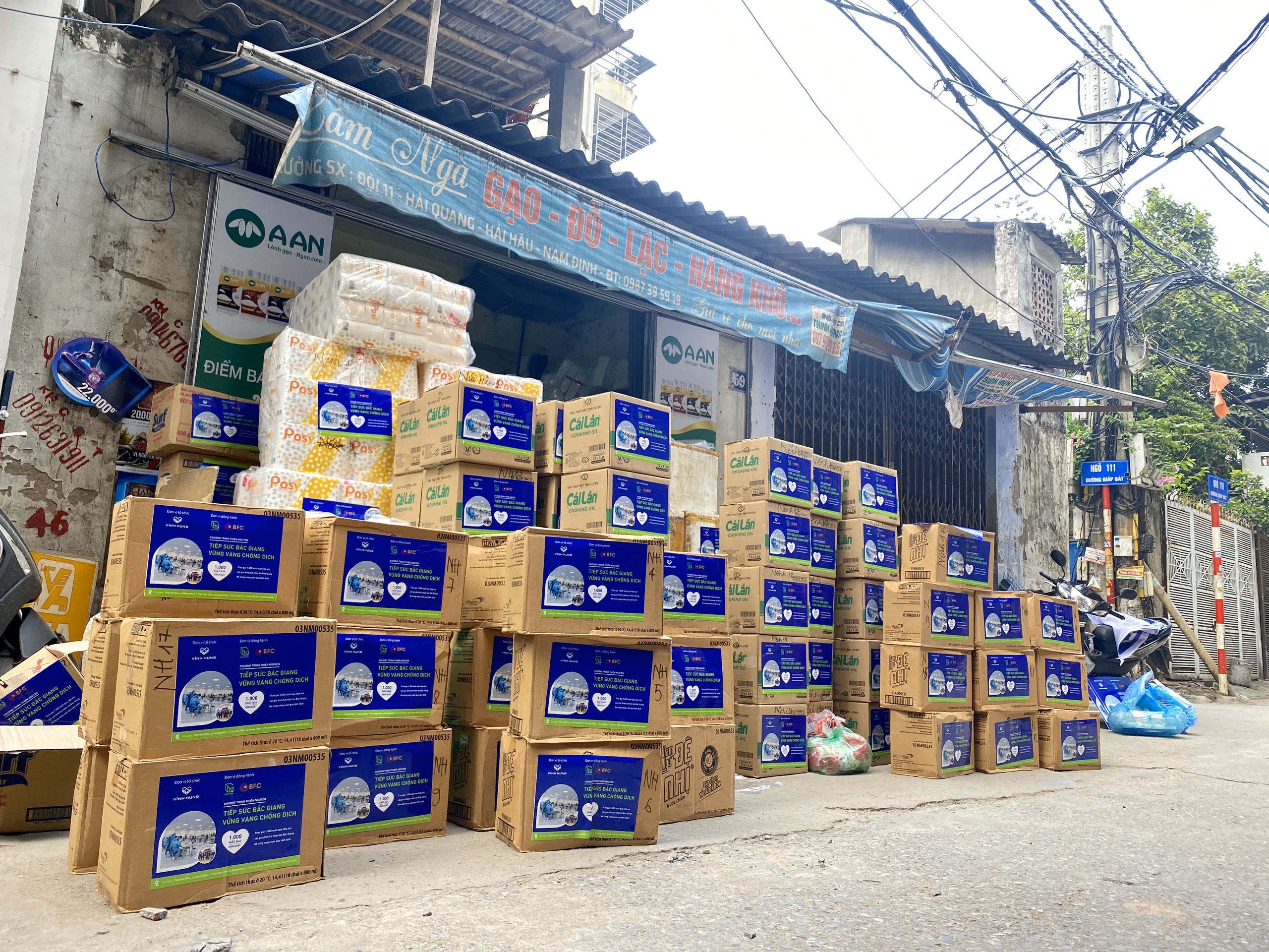VINH HUNG JSC ORGANIZED THE CHARITY PROGRAM “STRENGTHEN BAC GIANG – STEADY ANTI-PANDEMIC”