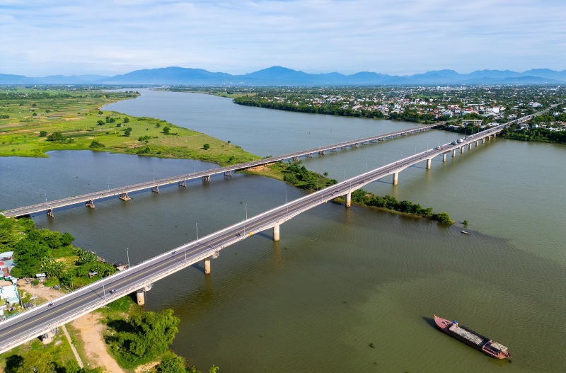 Contract Package No. 1: Construction. Project for repair of the new Cau Lau Bridge at Km953+340, National Highway 1, Quang Nam Province