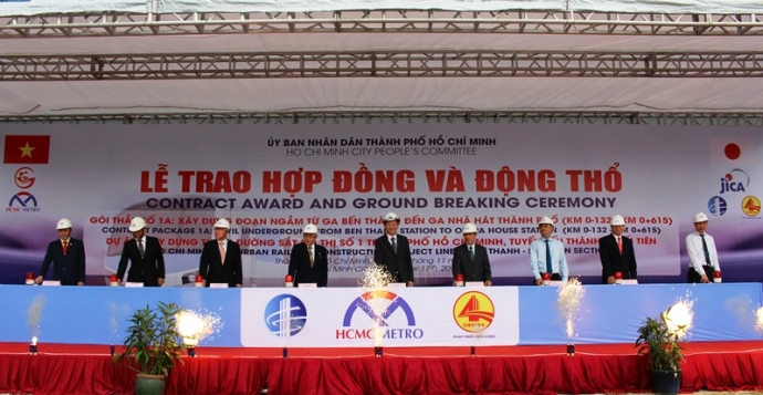 Gần 5.000 tỷ đồng xây nhà ga ngầm metro Bến Thành
