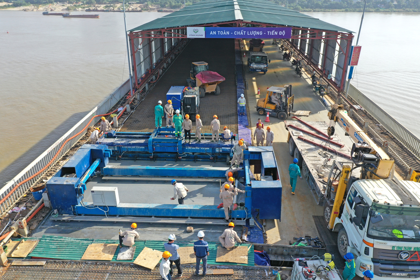 Dự án sửa chữa cầu Thăng Long