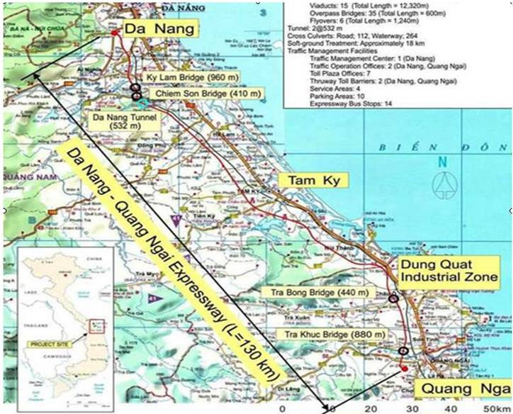 Cao tốc Đà Nẵng – Quảng Ngãi: Chọn hai nhà thầu xây lắp đầu tiên