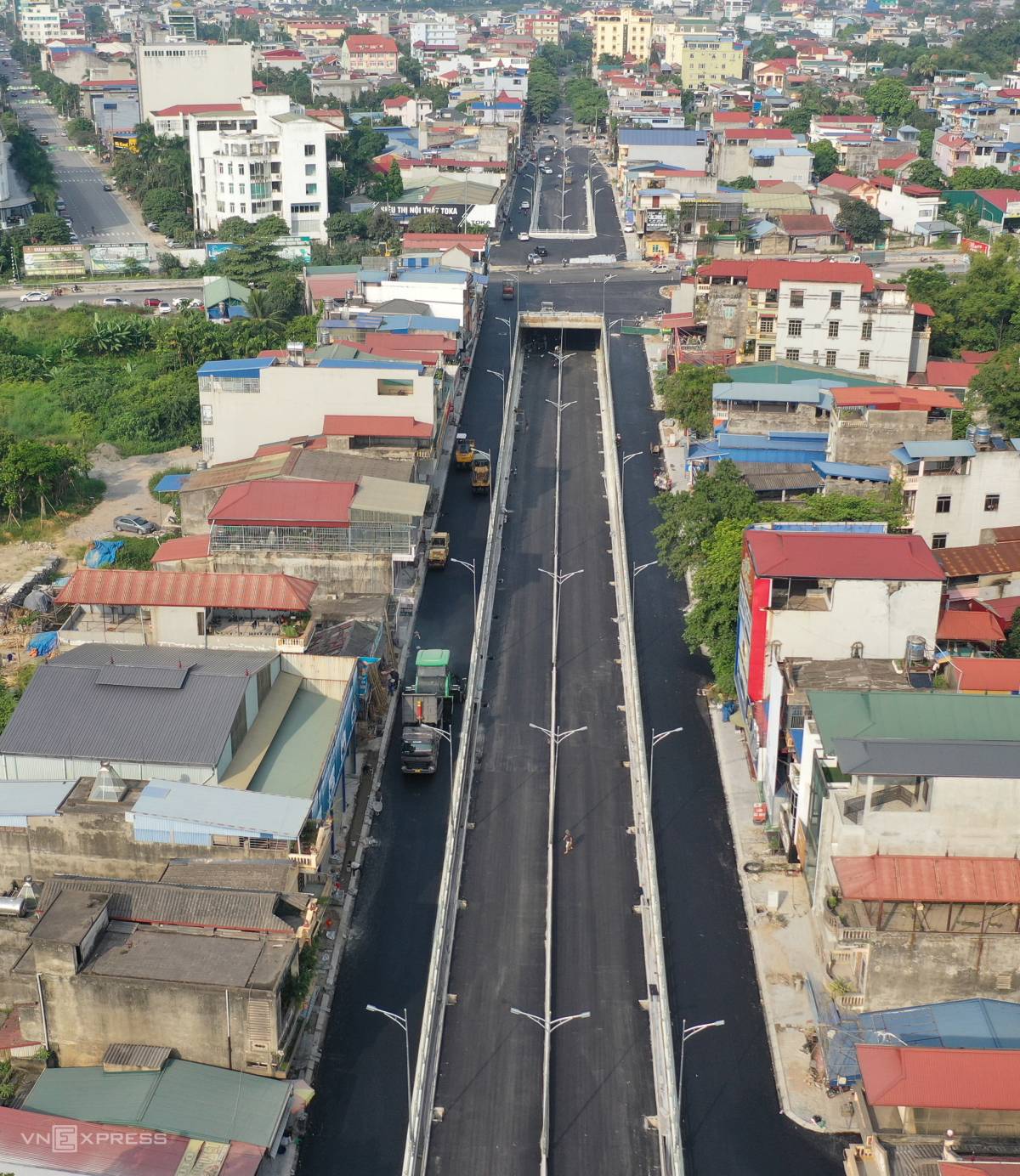 Thong Nhat Tunnel Project, Thai Nguyen City