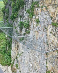 Flexible Rockfall Barrier