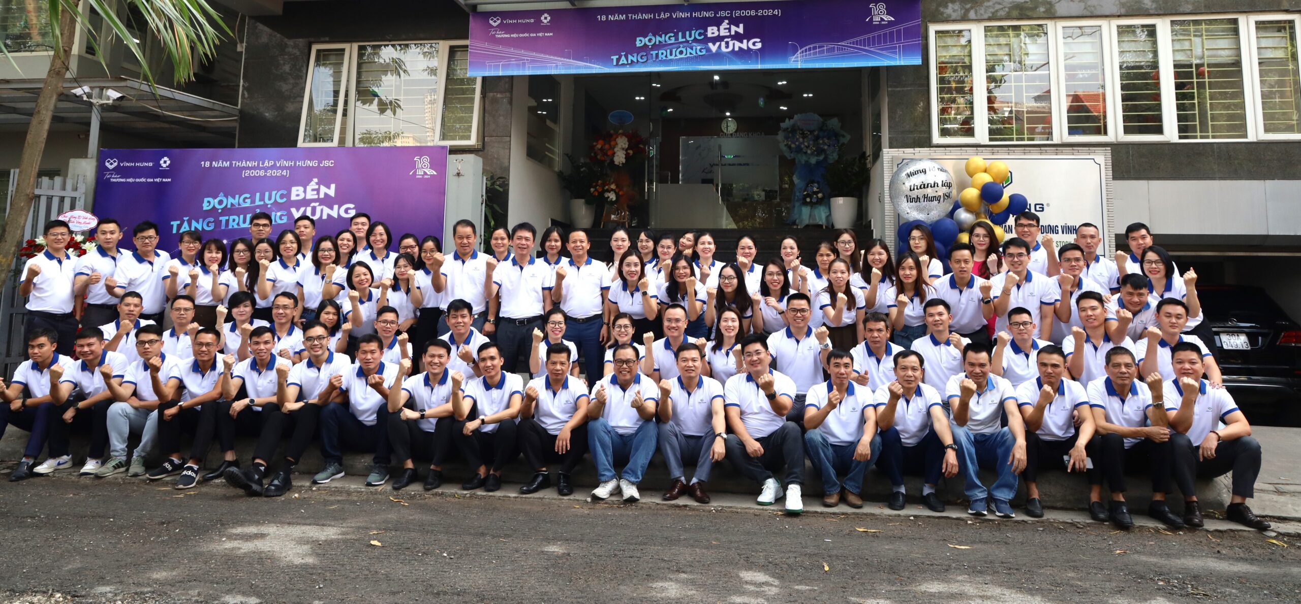 CONGRATULATIONS ON THE 18TH ANNIVERSARY OF VINH HUNG TCC., JSC