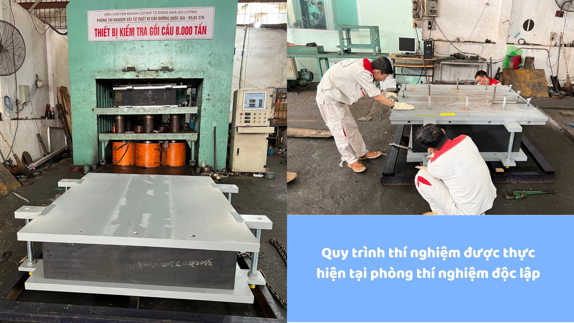 VINH HUNG SUPPLIES ELASTOMERIC BEARINGS WITH A LOAD CAPACITY OF 20,000KN FOR MY THUAN 2 BRIDGE