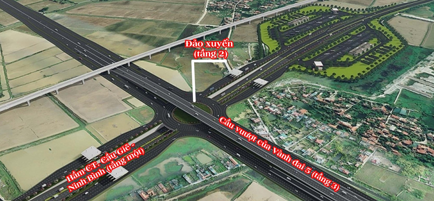 Speeding Up Waterproofing Works at Phu Thu Tunnel – A Multi-Level Interchange Project Worth VND 1,400 Billion in Ha Nam