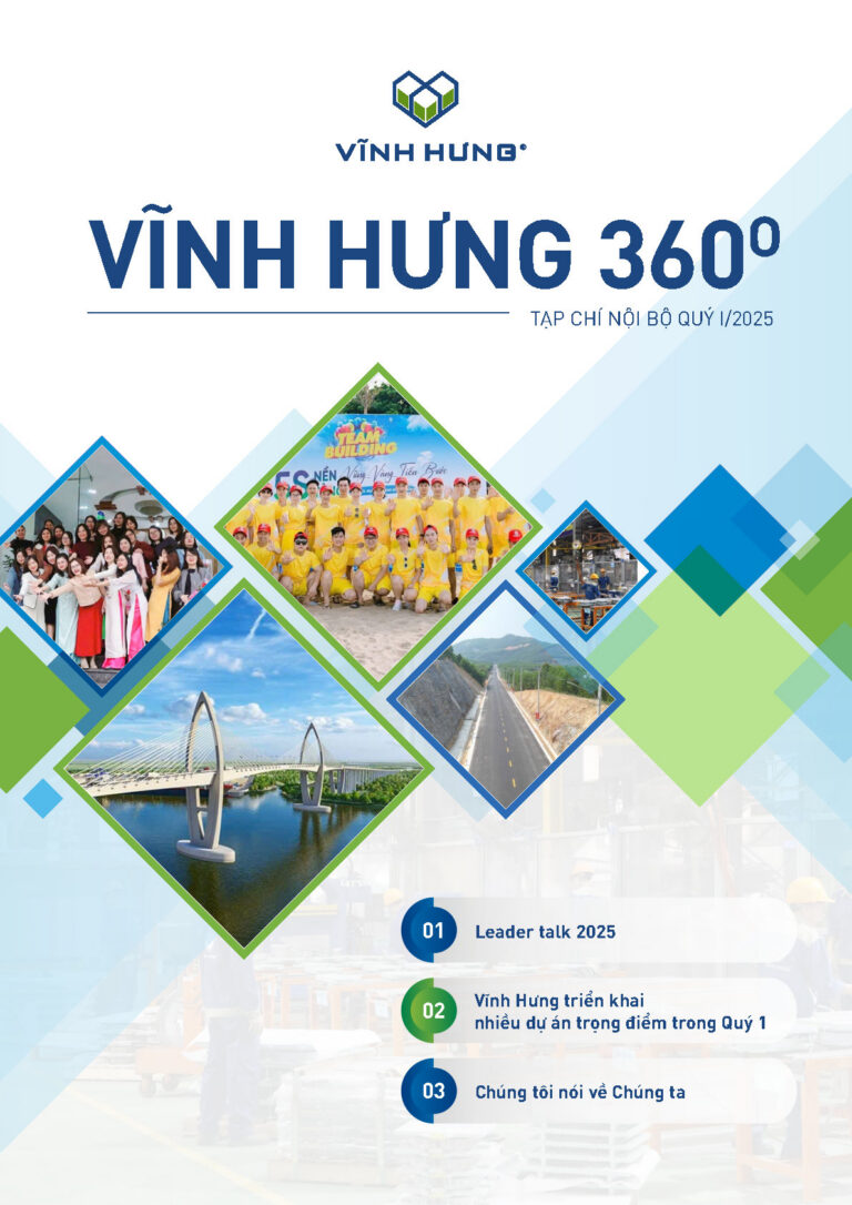 INTERNAL MAGAZINE “VINH HUNG 360°” – Q1 2025 ISSUE