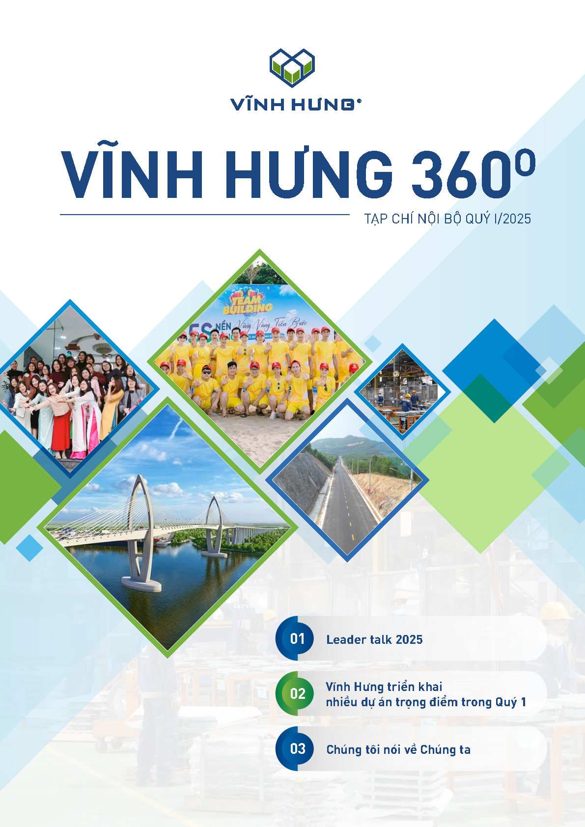 INTERNAL MAGAZINE “VINH HUNG 360°” – Q1 2025 ISSUE