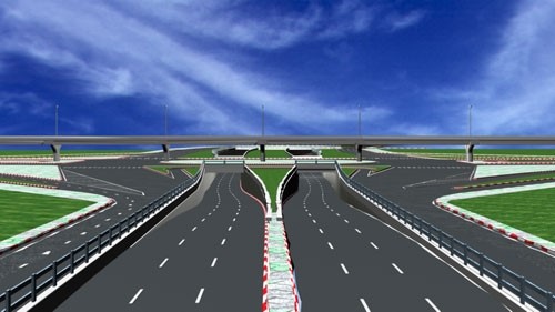 VINHHUNG WINS BIDDING AWARD OF WATERPROOFING CONSTRUCTION FOR THE ENTIRE PACKAGE OF TRUNG HOA INTERSECTION