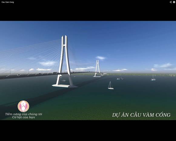Hai cây cầu thuộc tỉnh Đồng Tháp