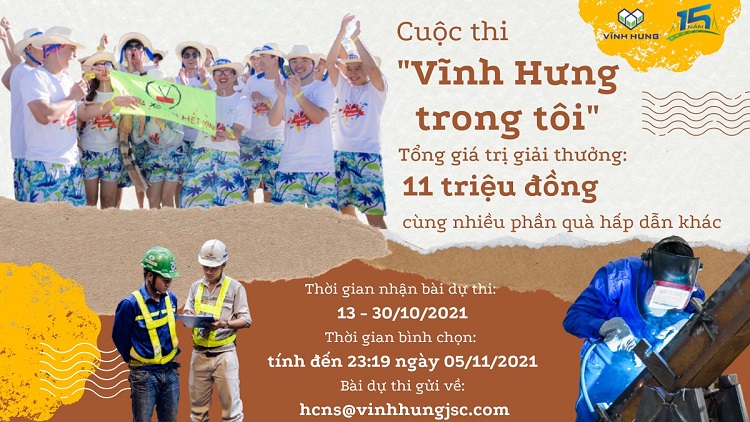 VINH HUNG ORGANIZED “VINH HUNG IN MY HEART” CONTEST