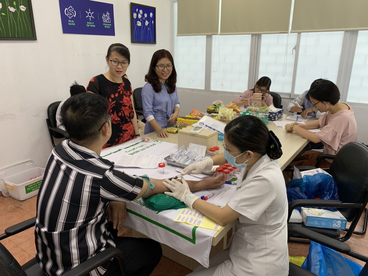 Vinh Hung Organized Periodical Health Examination For Employees