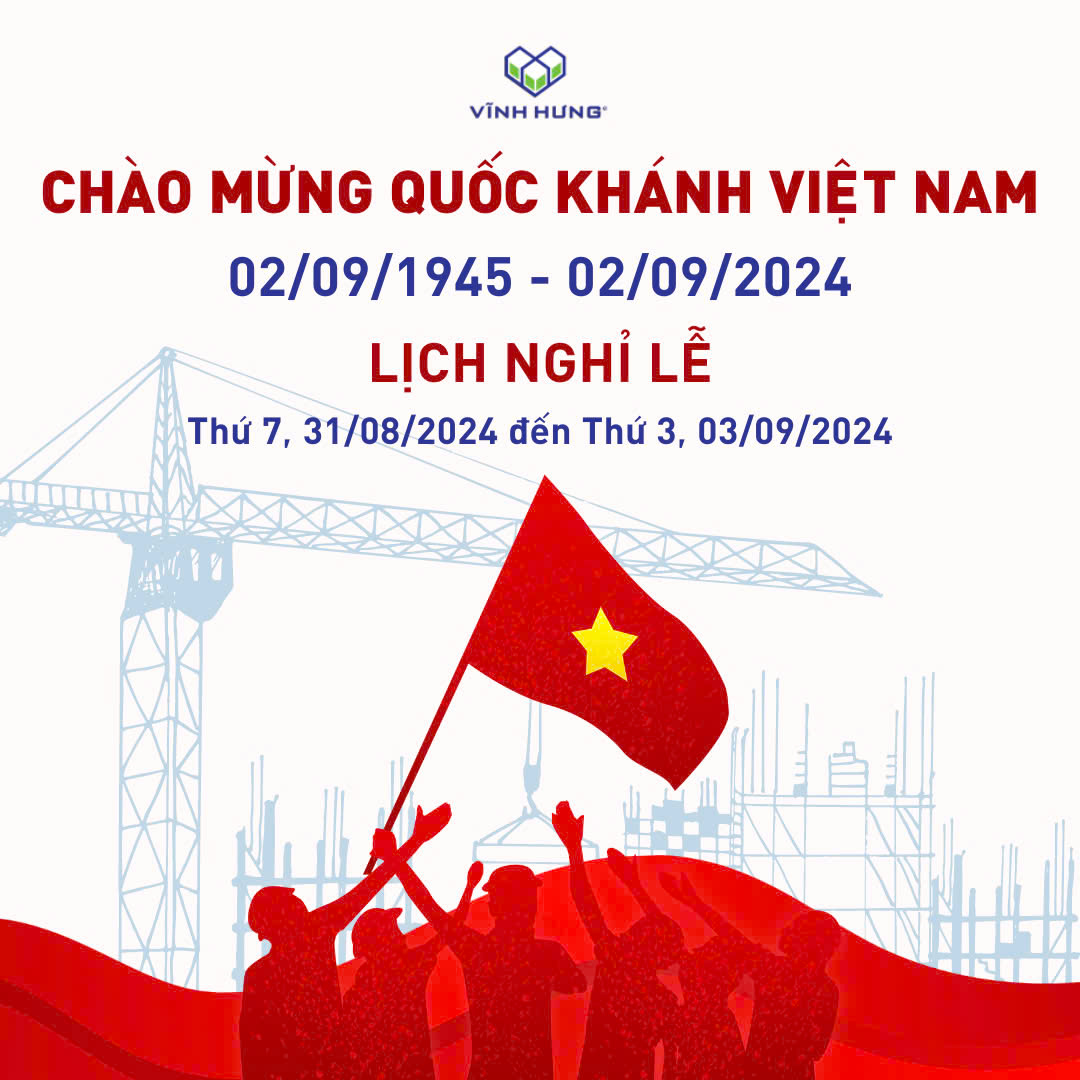 Holiday announcement on Vietnam National Day