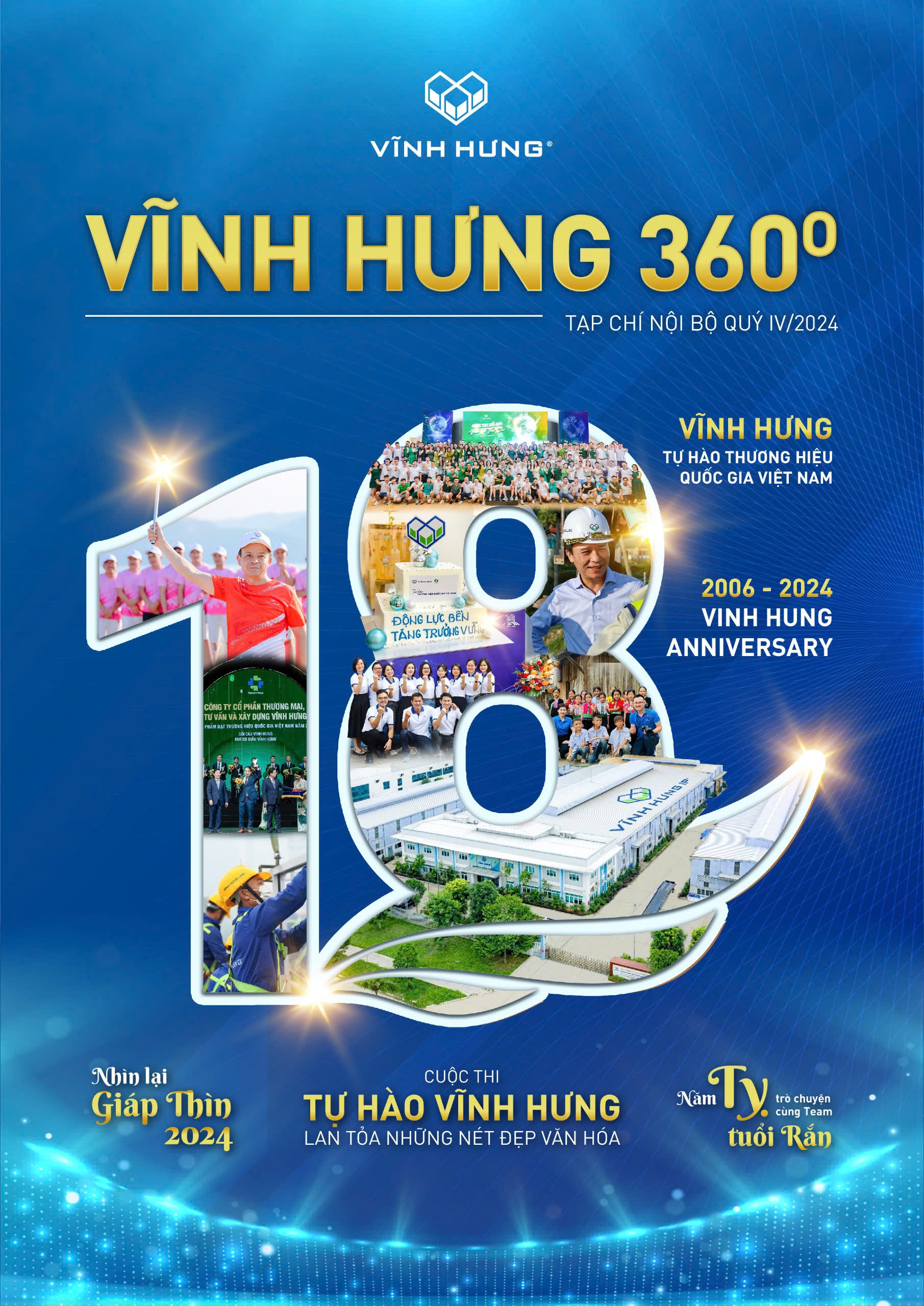 INTERNAL MAGAZINE – “VINH HUNG 360 DEGREES” QUARTER IV – SPECIAL ISSUE FOR THE YEAR OF THE SNAKE 2025