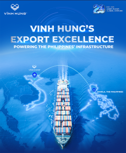 VINH HUNG MAKES ITS MARK ON THE PHILIPPINES’ TRANSPORT INFRASTRUCTURE MAP